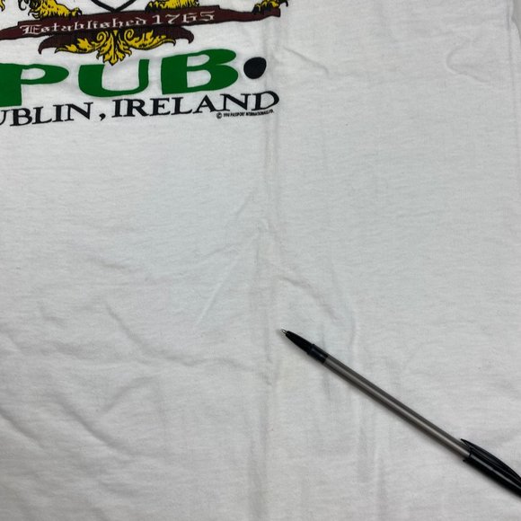 NEW Vintage 90s McGinn's Pub T Shirt Men's Medium Single Stitch Oneita Made USA - Picture 7 of 10